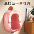 Kids' potty training wash basin - baby plastic girl's toilet training seat - infant squatting wash basin for gentle cleansing