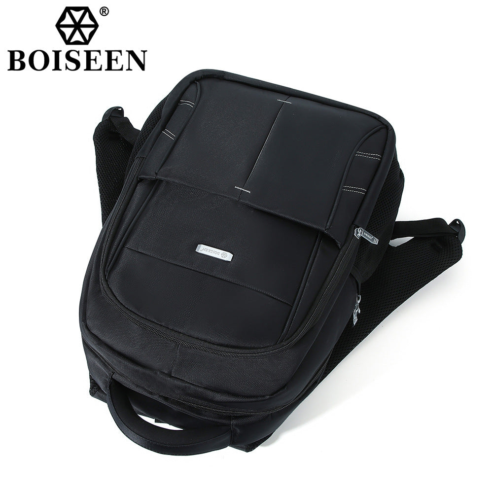 Boiseen2023 new men's backpack  large-capacity business travel backpack waterproof schoolbag manufacturer