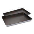 Commercial-grade thickened non-stick baking pan, 60*40cm rectangular aluminum-plated carbon steel food baking pan for bread, cakes, and more