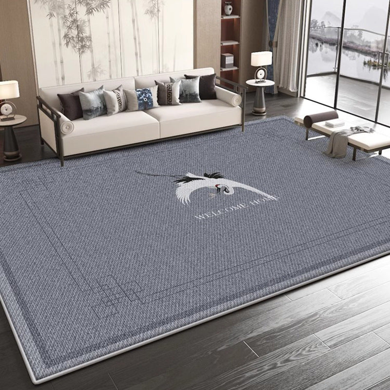 Living room carpet new chinoiserie thickened study soundproof floor mat bedroom bedside sofa coffee table blanket no-wash for home mat