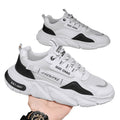 Men's shoes 2025 new arrival: popular winter mesh breathable men's athletic casual chunky platform sneakers - high-top dad shoes