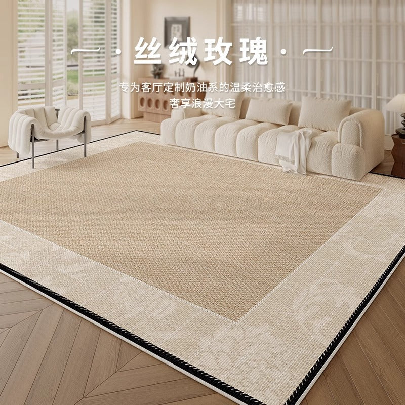 Carpet living room bedroom accessible luxurynew arrival bedside no-wash and wipeable room classy sense no-maintenance sofa waterproof floor mat