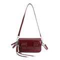 women's bag wholesale: fashionable cambridge bag, vintage versatile patent leather, high-end texture shoulder bag, autumn/winter crossbody bag
