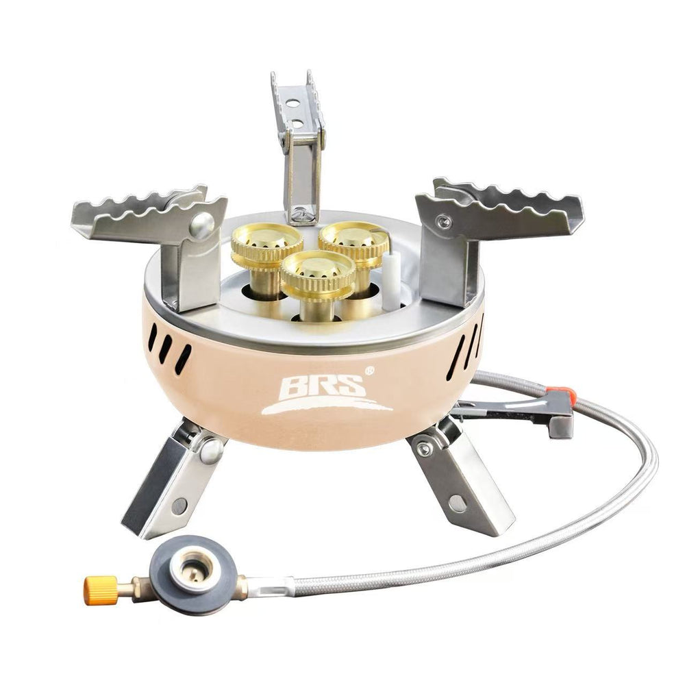 Brother jiedeng brs-207 seven-star outdoor stove brs-203 cassette stove fierce fire portable camping style liquefied gas stove