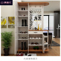 Double-sided entrance cabinet partition cabinet living room cut out screen casual entrance shoe cabinet room hall cabinet foyer entrance cabinet