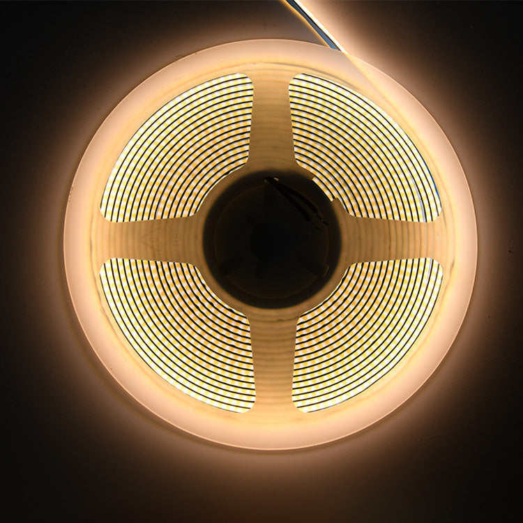 5VCOB light strip, battery box, wiring-free led light strip, self-adhesive usb charging and plug-in, intelligent human body induction light