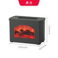 Artificial flame humidifier for home bedroom desktop usb silent large capacity atomization fragrance machine aromatherapy machine cross-border