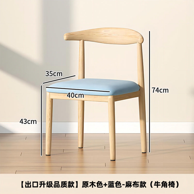 For homedining chair backrestcommercial horn restaurant tea chair taishi chair comfortable sitting tea table restaurant dining table stool