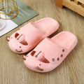 Cute 2023new arrival slippers women's bear crocs funny baotou summer non-slipoutwear sandals feeling like stepping on shit