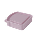 japanese style crisper plastic for homesuit toast wheat straw sandwich storage box outdoor portable lunch box