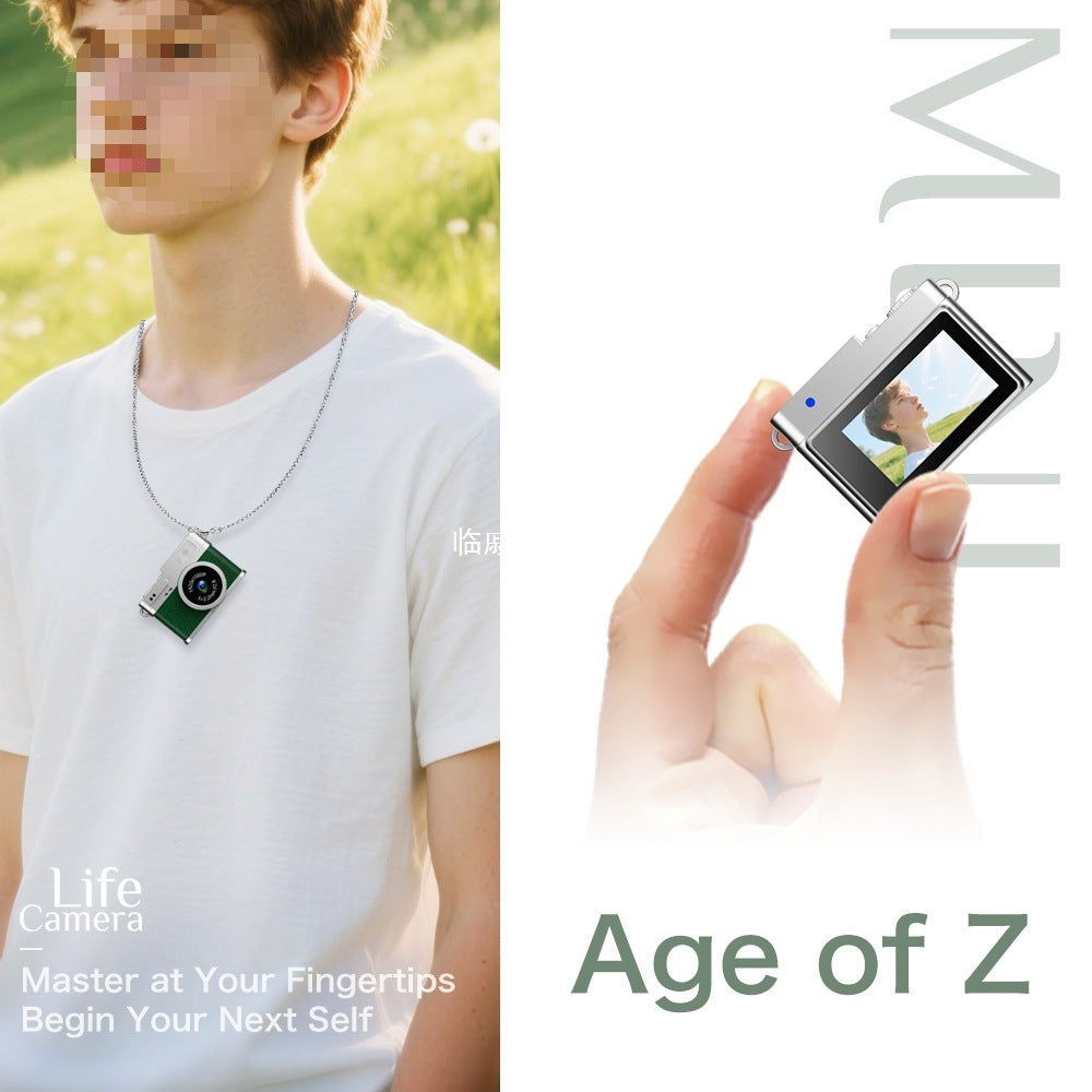 Cross-border new thumb sports campus student small camera retro high definition thumb portable small camera