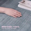 round carpet crystal velvet study computer swivel chair mat non-slip carpet floor protection mat bedroom bedside blanket