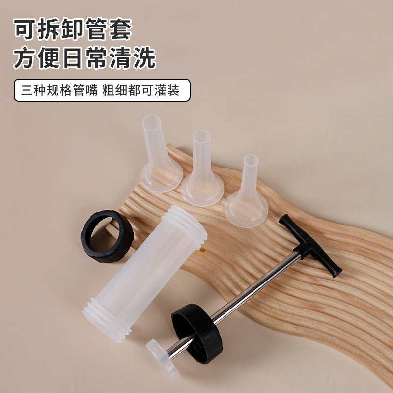 household small sausage stuffer manual sausage stuffer sausage stuffer homemade sausage stuffing tool sausage sausage machine