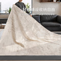 Removable and washable carpet, living room italian style, light luxury, high-end, double-layer, machine washable sofa sound insulation pad, anti-fouling and dirt-resistant carpet