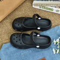 Summernew arrival ballet shoes clogs cut out nurse shoes women's sandals flat heel soft bottom breathable beach two-wear slippers