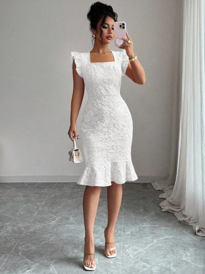 new european and american cross-border e-commerce women's elegant dress
