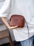 Spring/summer 2025 new women's phone bag: genuine leather soft bag, lightweight casual crossbody bag, fashionable versatile shoulder bag