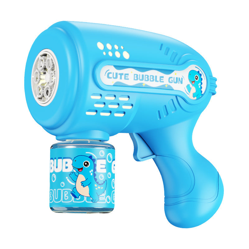 【cross-border】kids bubble machine handheld gatling bubble gun cartoon bubble blower children's toy gift wholesale