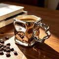 ceramic mug, high-end twist mug, home niche design, couple coffee cup, girl's drinking cup