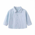 Kids' new autumn collection: korean style pure cotton shirts - stylish and trendy tops for boys and girls. casual, fresh, and versatile blouses
