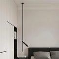 Modern minimalist bedroom bedside wall sconce with multi-head design, adjustable angle spotlight for living room, hallway, and aisle