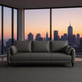 6 new living room sofa small apartment rental hotel apartment double three-person fabric small sofa clothing store