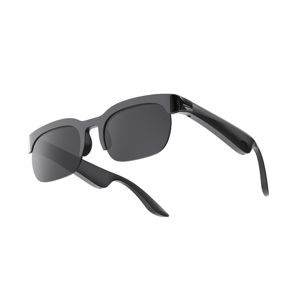 Hyundai g28 smart wireless bluetooth glasses - listen to music, make calls, interchangeable lenses, wireless headphones, sunglasses