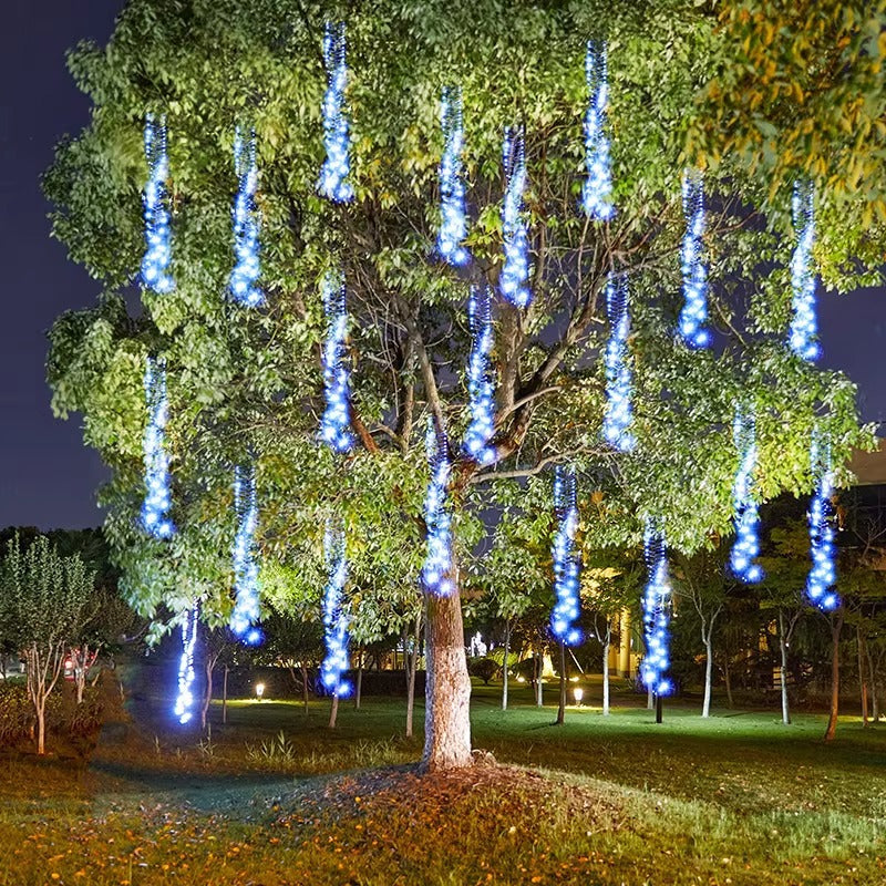LED firecracker meteor light ponytail hanging tree light project lighting decorative lights racing waterfall new year spring festival light string