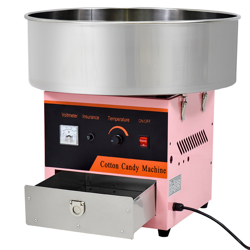 Commercial cotton candy machine - colorful, fancy, electric, fully automatic cotton candy maker for street vendors - us standard, cross-border e-commerce