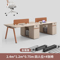 ( 1.2m ) wangzi four-person chair [red tea orange model]