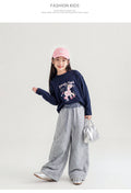 autumn new cartoon girls' and children's korean style soft and skin-friendly top, korean style long-sleeved t-shirt base layer
