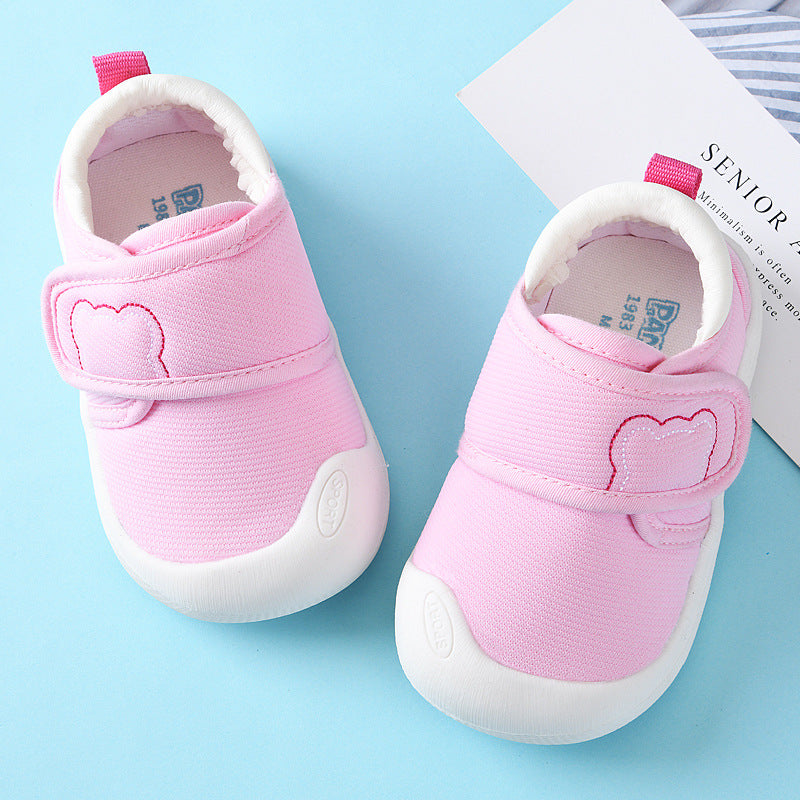 autumn collection: new fall toddler shoes for baby girls (0-1-3 years) - fabric spring/autumn first walker shoes for baby boys