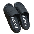 2024 new korean style men's slippers - trendy outdoor & indoor, bathroom-friendly, non-slip, thick-soled, wear-resistant men's sandals