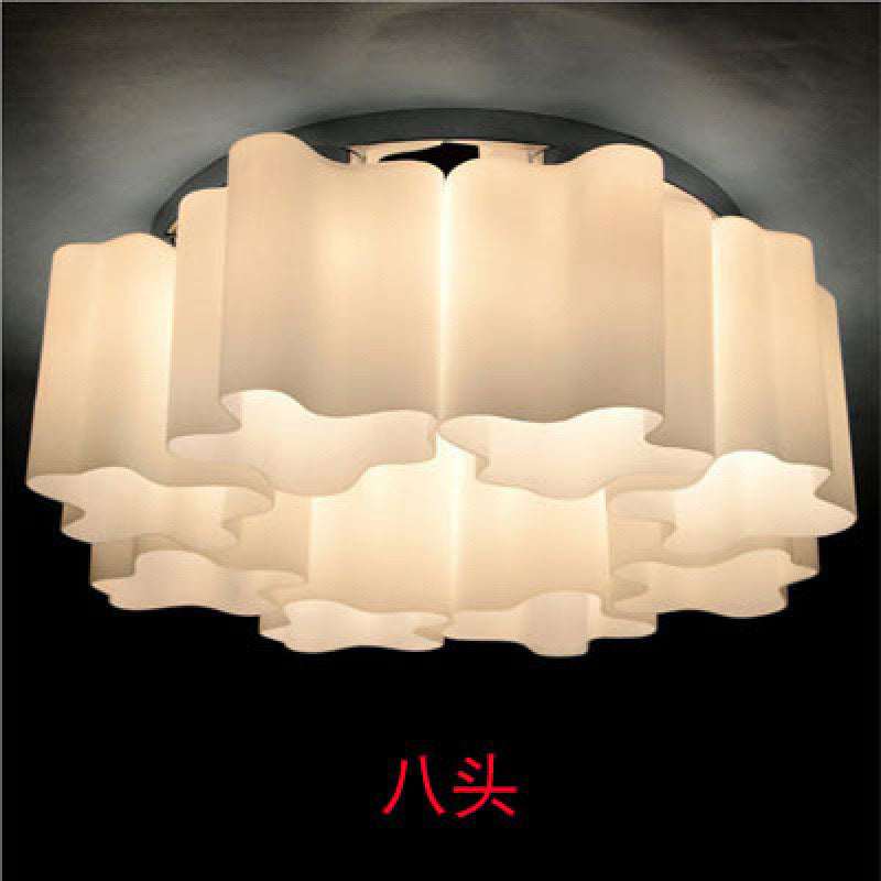 Cloud ceiling light living room lighting Italian minimalist belt designer model room villa staircase dining room light