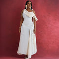 European and american cross-border women's clothing:  summer new arrival - elegant, designer, off-the-shoulder, midi-length, slim-fit cami dress