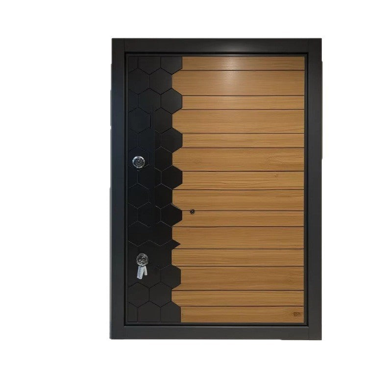 Russian door central asia turkish mdf panel door thermal insulation entrance apartment door export engineering steel security door