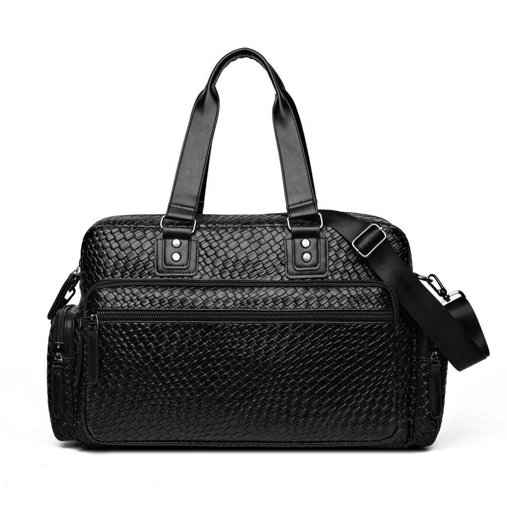 New men's fashionable and simple shoulder bag large-capacity business commuter handbag casual trend wear-resistant travel bag