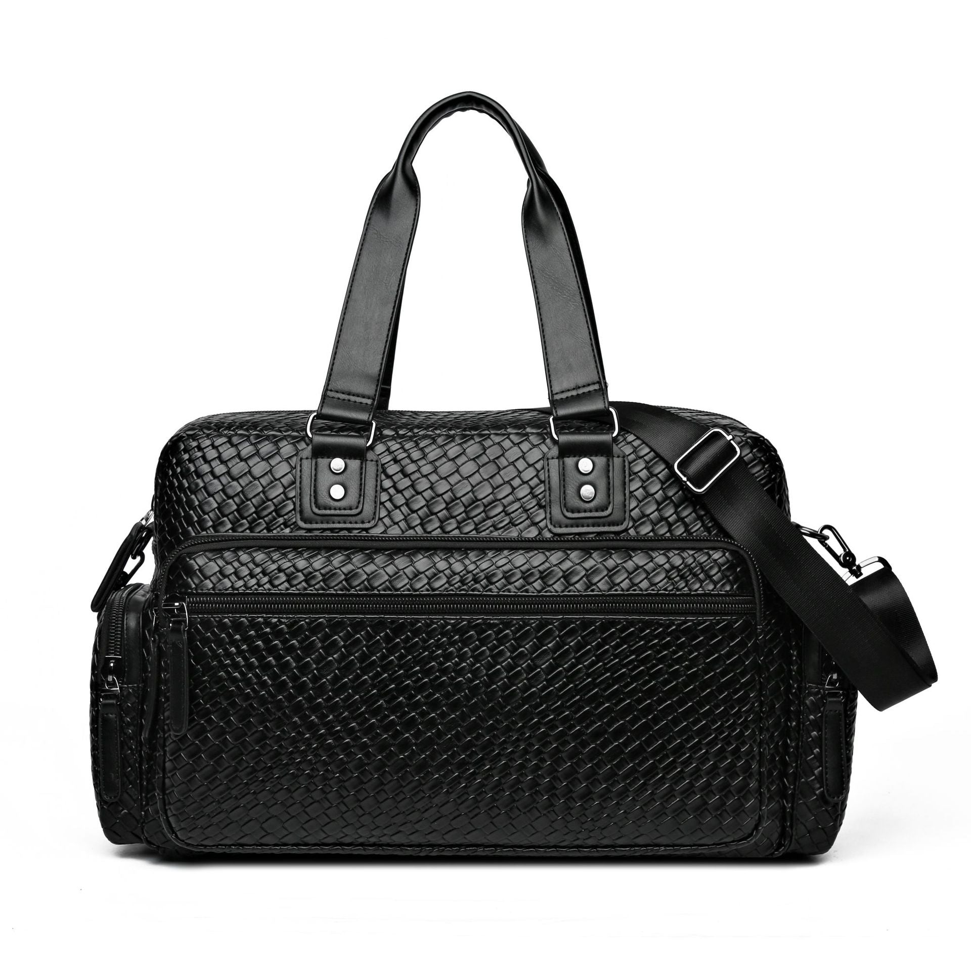 New men's fashionable and simple shoulder bag large-capacity business commuter handbag casual trend wear-resistant travel bag