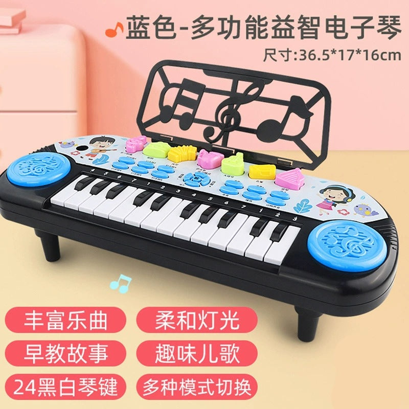 Beginner-friendly piano toy for kids - educational electronic keyboard for boys and girls - perfect birthday gift for ages 1-3-6
