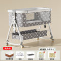 Baby crib - portable, foldable, multi-functional bassinet - newborn & toddler convertible bed