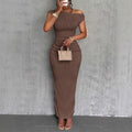 independent station new arrival cross-border cute fashion water ripple oblique shoulder dressin stock