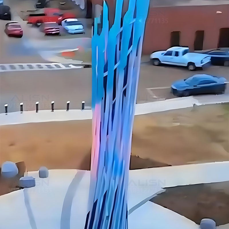 LED simulated calla lily light outdoor waterproof park square landscape light garden bud project lighting decorative light