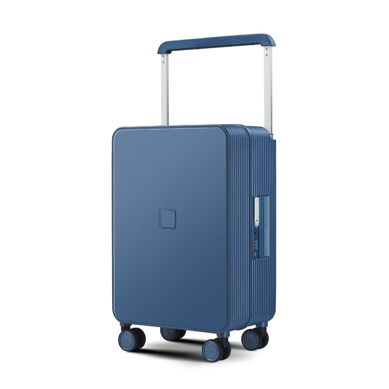 Boarding anti-drop wide tie rod aluminum frame suitcase 20 inches, small and lightweight, starting from one large-capacity password box