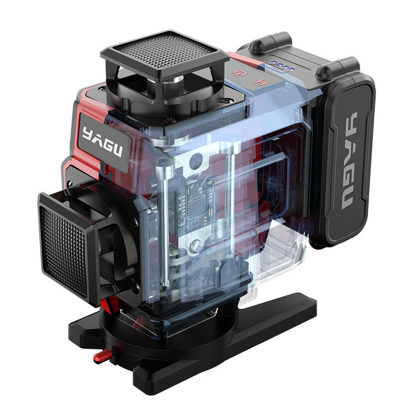 Sub-solid infrared level rotating green light outdoor high-precision automatic leveling thickness adjustable  special supply