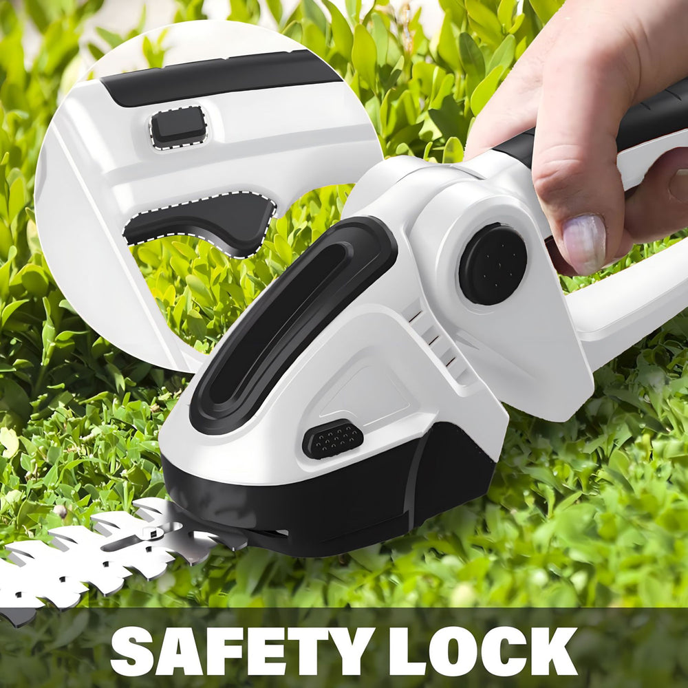For homelithium battery hedge trimmer fence shear hedge shear electric garden gardening rechargeable pruning shear tool lawn mower