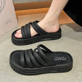Women's summer sandals & slippers: trendy, minimalist, versatile, platform, thong sandals - new styles with a cushioned, height-increasing comfort