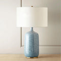 Rustic high-end living room study wine bottle ceramic american style bedroom bedside decor villa model room table lamp
