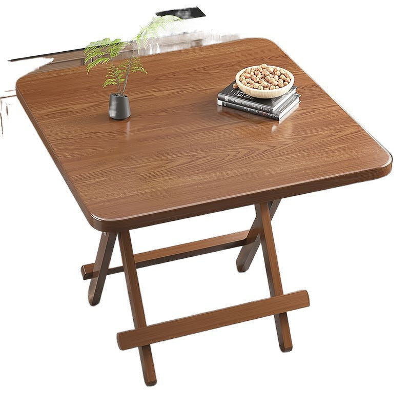 Folding tablefor homedining tableoutdoor night market portable stall square tablesimple small apartment rental house dining table and chairs
