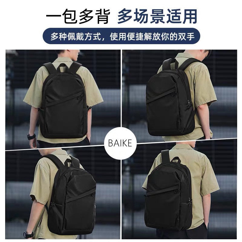 New backpack travel bag leisure computer bag high school college student schoolbag hika men's backpack factory direct sales