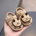 new 0-1-2 year old leather baby shoes, korean style toddler single shoes, infant and children's shoes, first walker squeaky sandals